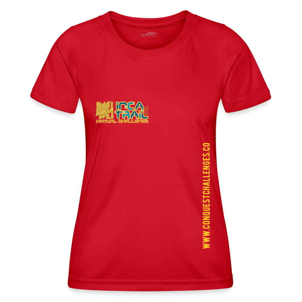 Inca Trail - Women's Functional T-Shirt - red