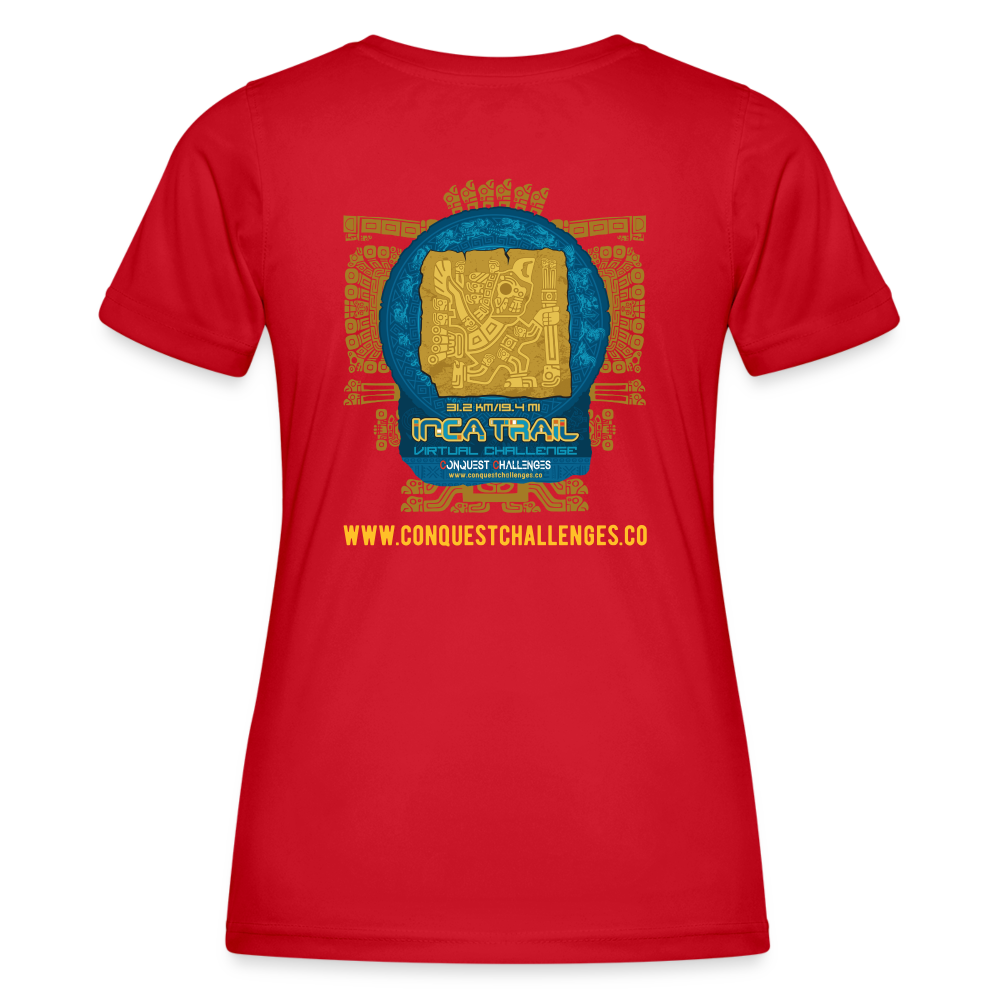 Inca Trail - Women's Functional T-Shirt - red