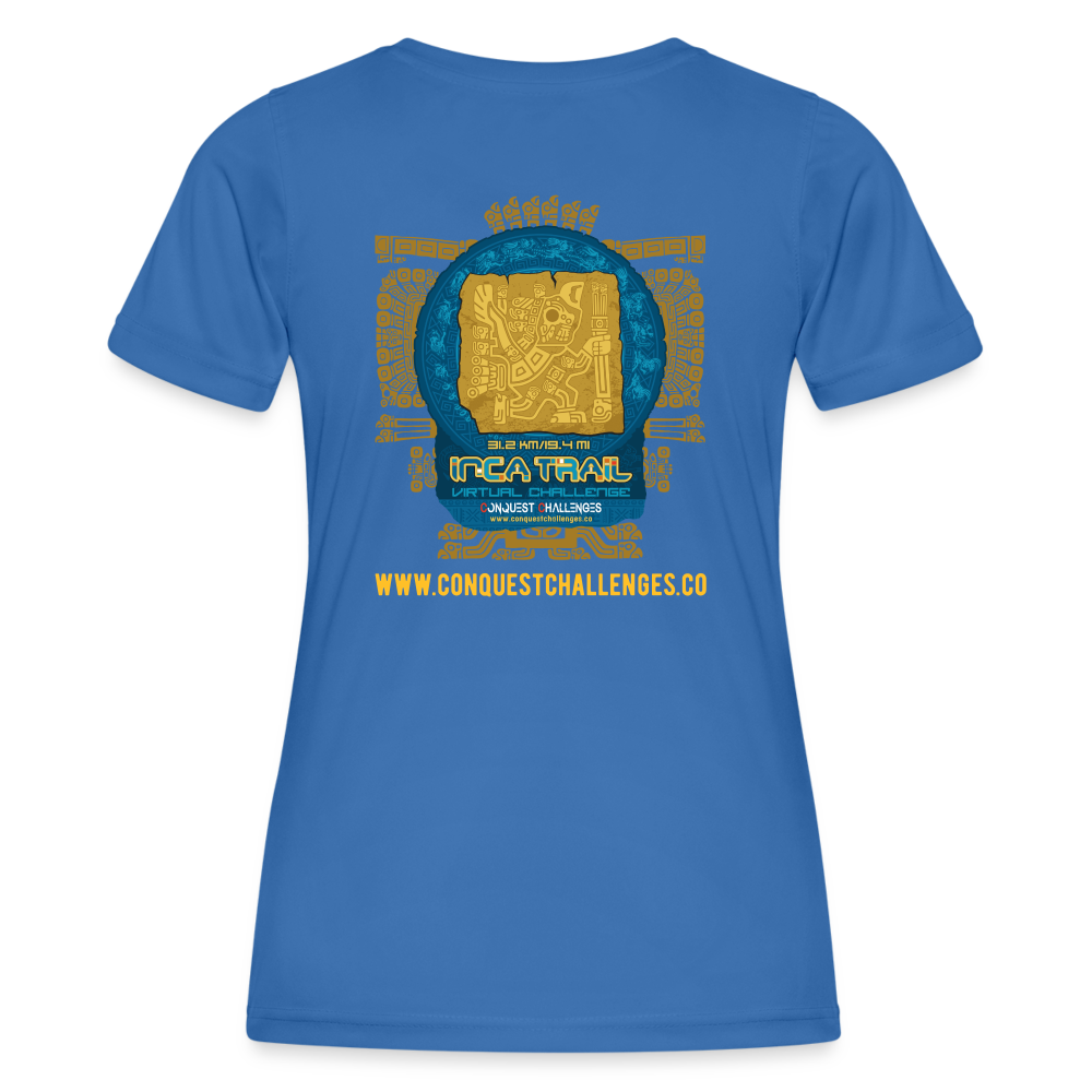 Inca Trail - Women's Functional T-Shirt - royal blue