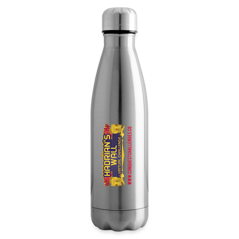 Hadrian's Wall - Insulated Water Bottle - silver