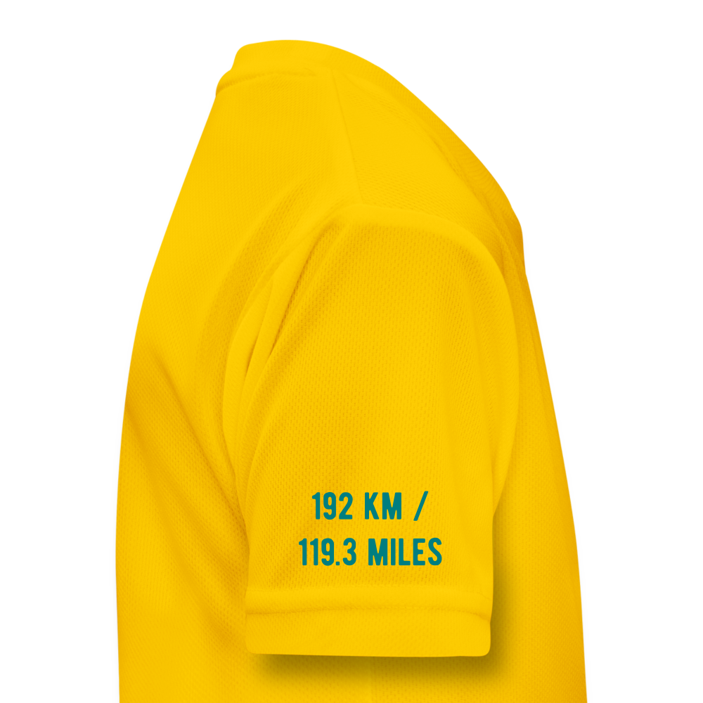 Jurassic Coast - Kid's Functional T-Shirt - egg yellow