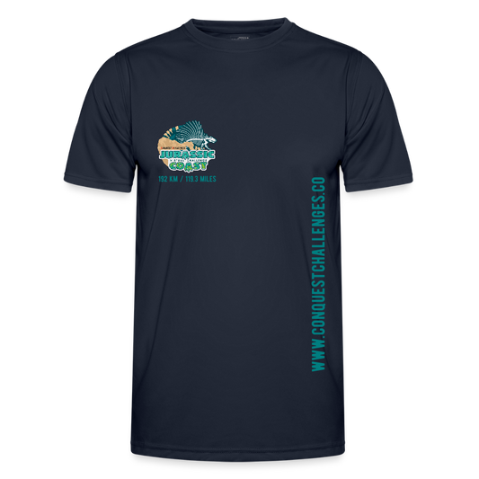 Jurassic Coast - Men's Functional T-Shirt - navy