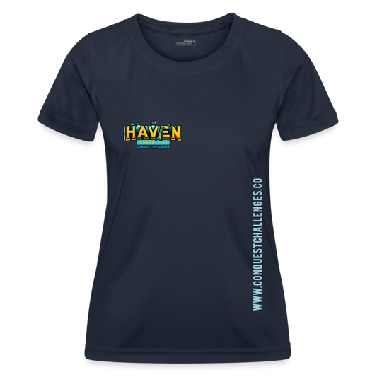 Haven Chronicles Bright - Women's Functional T-Shirt - navy