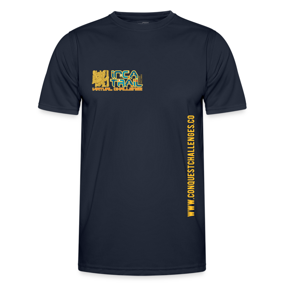 Inca Trail - Men's Functional T-Shirt - navy