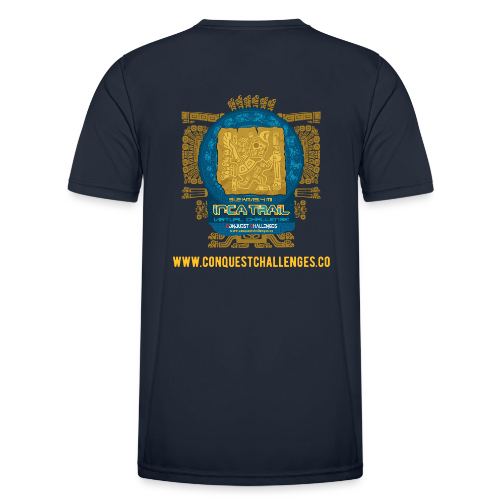 Inca Trail - Men's Functional T-Shirt - navy