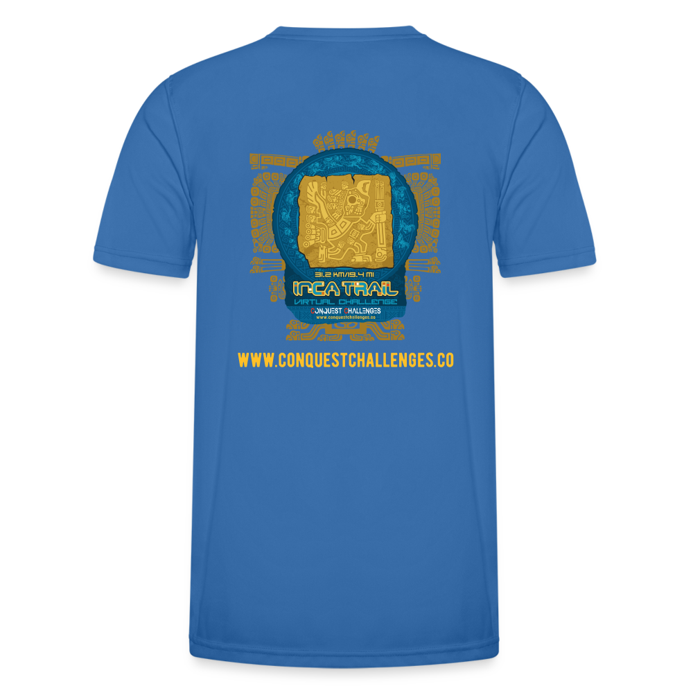 Inca Trail - Men's Functional T-Shirt - royal blue