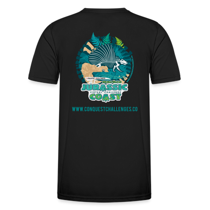 Jurassic Coast - Men's Functional T-Shirt - black