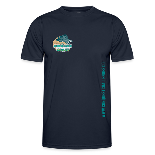 Jurassic Coast - Men's Functional T-Shirt - navy