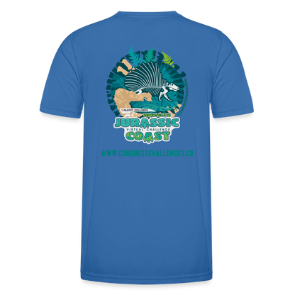 Jurassic Coast - Men's Functional T-Shirt - royal blue