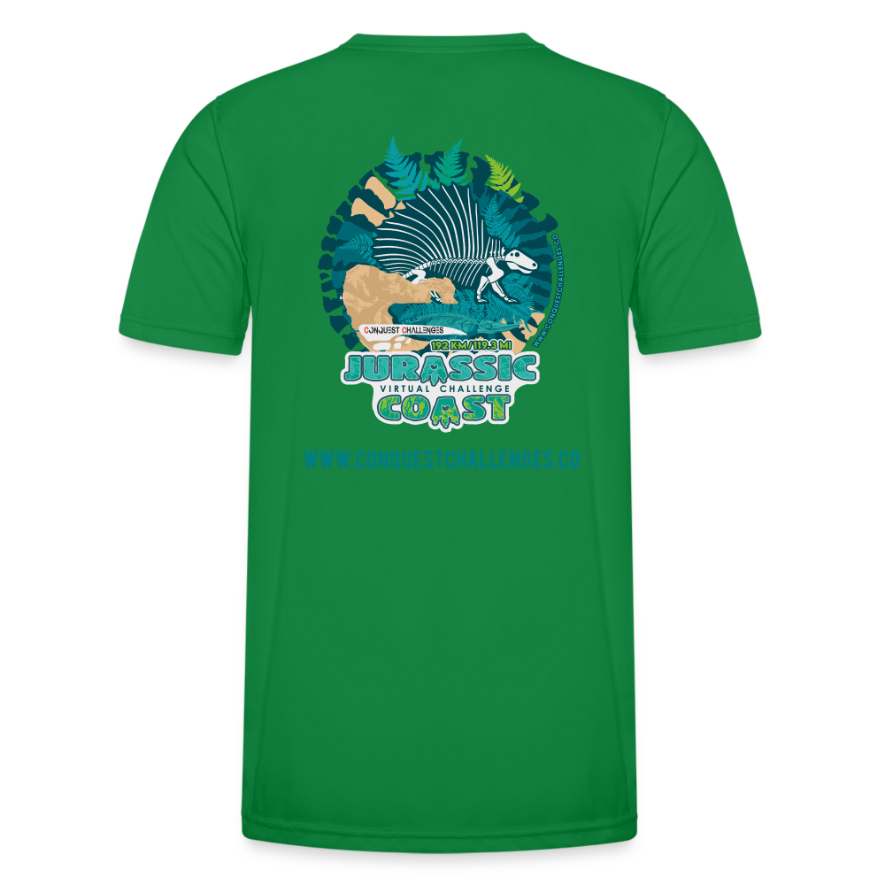 Jurassic Coast - Men's Functional T-Shirt - kelly green