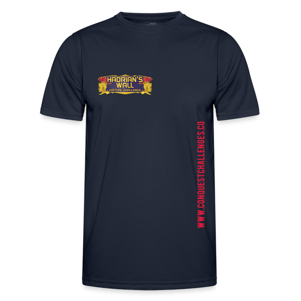 Hadrian's Wall - Men's Functional T-Shirt - navy