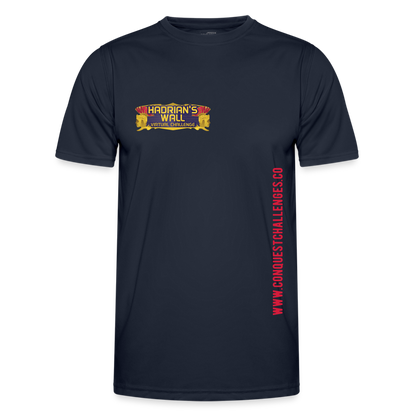 Hadrian's Wall - Men's Functional T-Shirt - navy