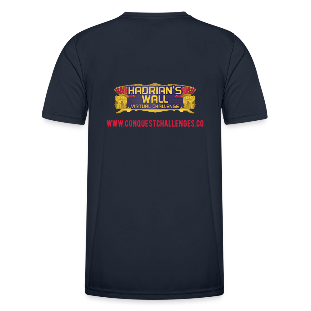 Hadrian's Wall - Men's Functional T-Shirt - navy