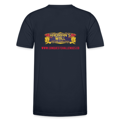 Hadrian's Wall - Men's Functional T-Shirt - navy