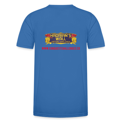 Hadrian's Wall - Men's Functional T-Shirt - royal blue