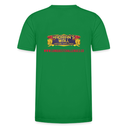 Hadrian's Wall - Men's Functional T-Shirt - kelly green