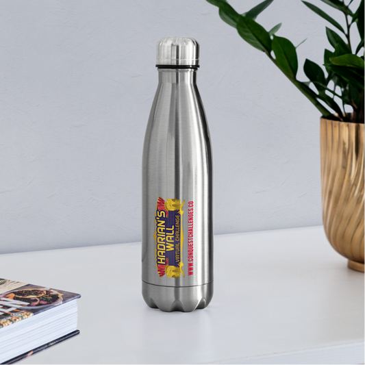 Hadrian's Wall - Insulated Water Bottle - silver