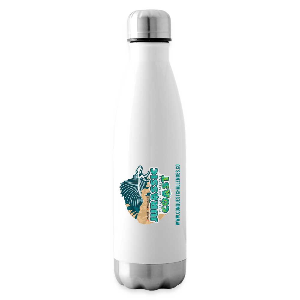 Jurassic Coast - Insulated Water Bottle - white