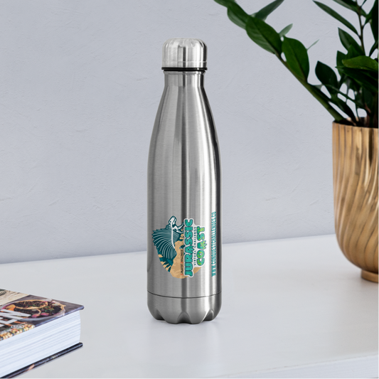 Jurassic Coast - Insulated Water Bottle - silver