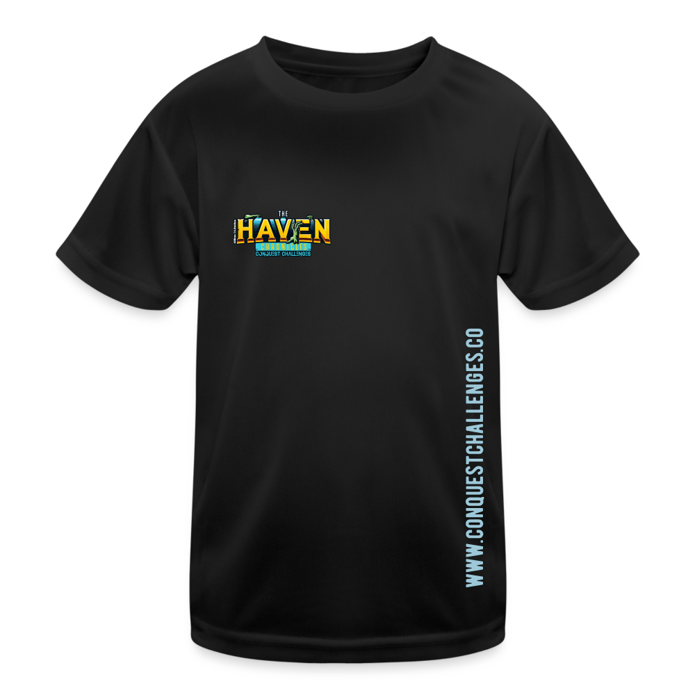 Haven Chronicles Bright - Kid's Functional T-Shirt - black