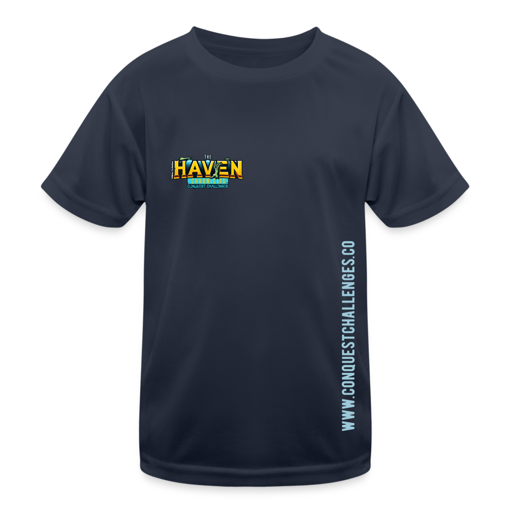 Haven Chronicles Bright - Kid's Functional T-Shirt - navy