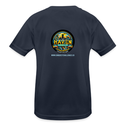 Haven Chronicles Bright - Kid's Functional T-Shirt - navy