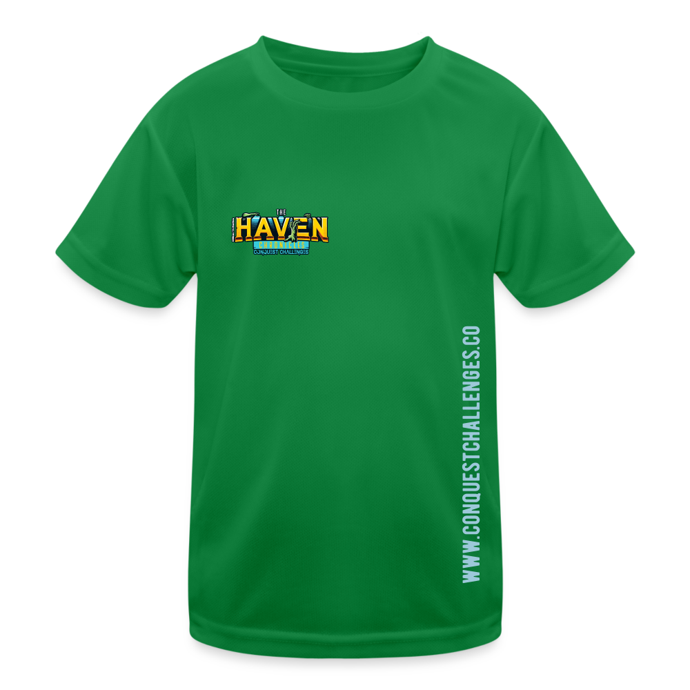 Haven Chronicles Bright - Kid's Functional T-Shirt - kelly green