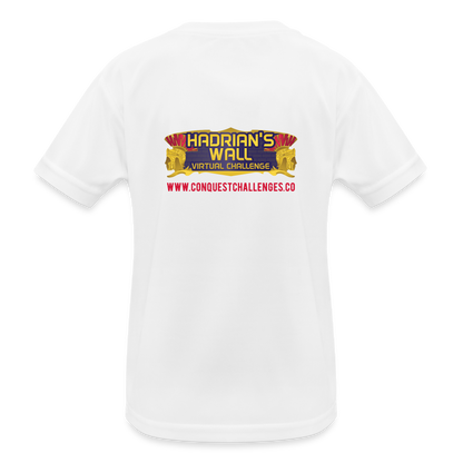 Hadrian's Wall - Kid's Functional T-Shirt - white