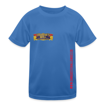 Hadrian's Wall - Kid's Functional T-Shirt - royal blue