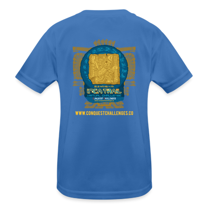 Inca Trail - Kid's Functional T-Shirt - royal blue