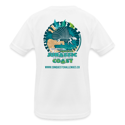 Jurassic Coast - Kid's Functional T-Shirt - white