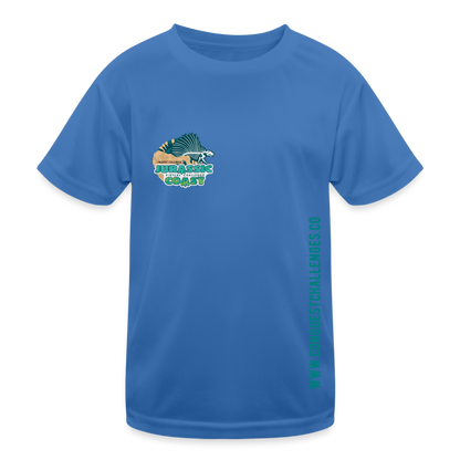 Jurassic Coast - Kid's Functional T-Shirt - royal blue
