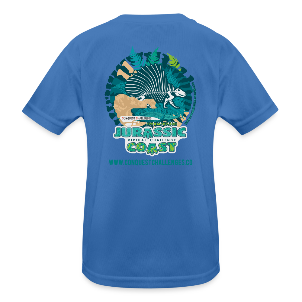 Jurassic Coast - Kid's Functional T-Shirt - royal blue