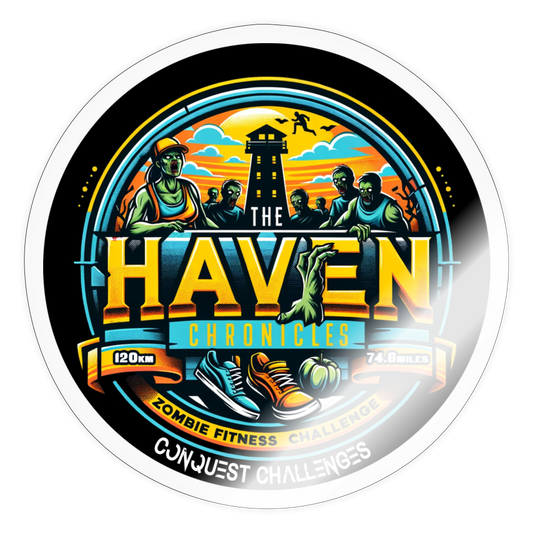 The Haven Chronicles Bright Sticker - transparent glossy