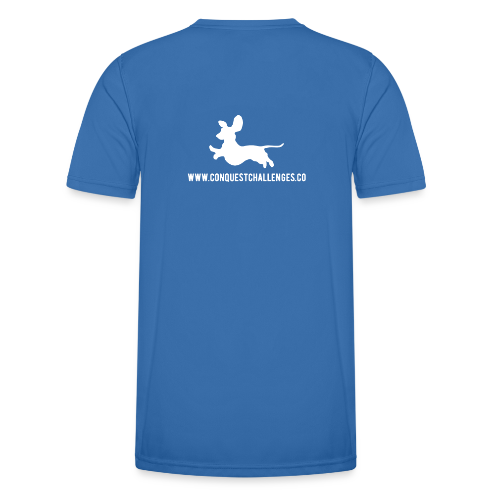 Dachsund Running Club - Men's Functional T-Shirt - royal blue