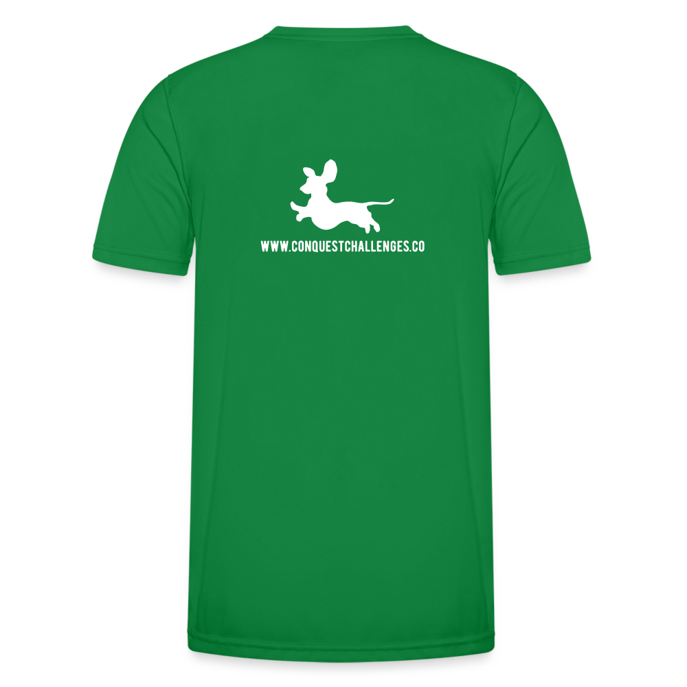 Dachsund Running Club - Men's Functional T-Shirt - kelly green